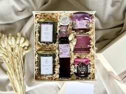 Zestaw prezentowy malina i lawenda dla Nich 